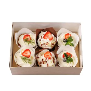 Набор из шоколадных капкейков